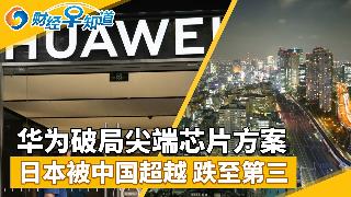 华为破局尖端芯片方案；日本被中国超越，跌至第三；全美最大超市开战，大幅降价抢客；外资持续...