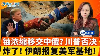 美伊空战川普否决别国接管浓缩铀；伊朗袭击美空军基地；美开始向绿卡申请人发出新的请求；微信...